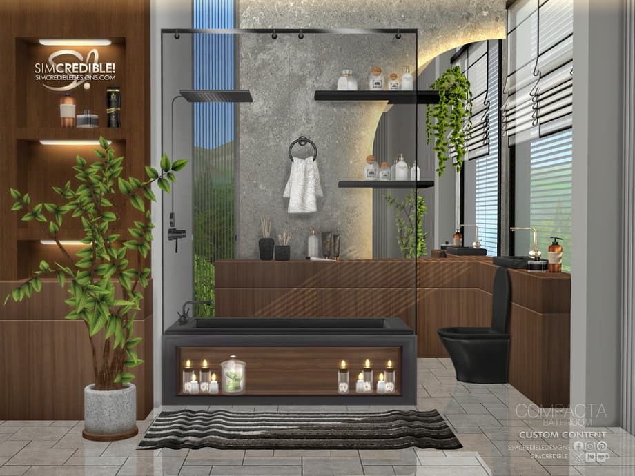 Галерея мода Набор для ванной Compacta Bathroom #2